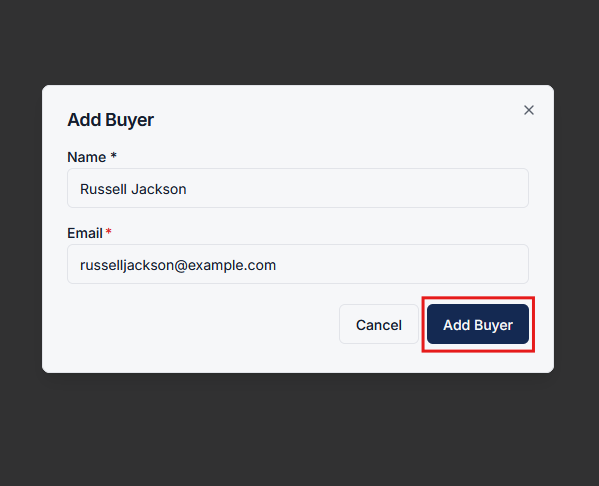 Add Buyer Form