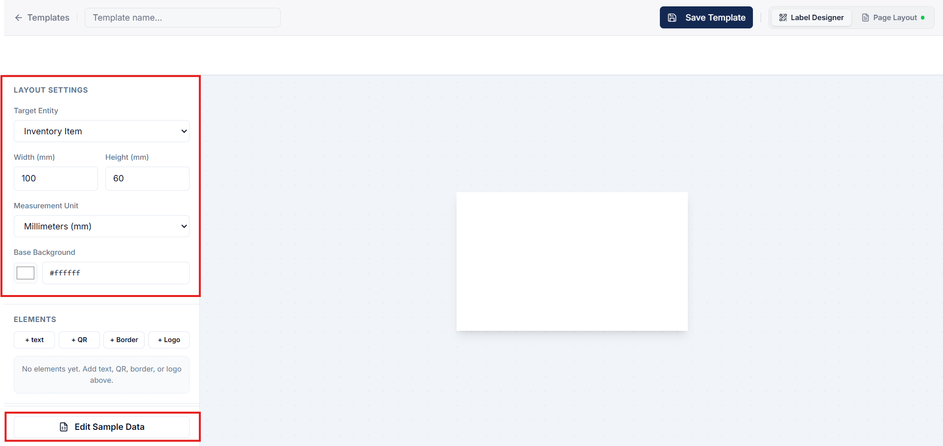 Add Custom QR Template Builder