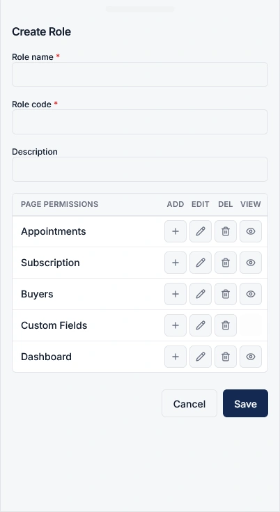 Page permissions and access control preview