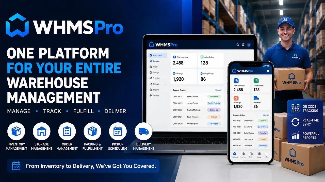 WHMSPro Warehouse Workflow Demonstration Preview